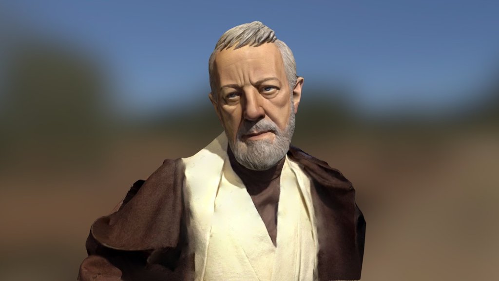 20170309 Obi-Wan Kenobi (270 degree) 3d model