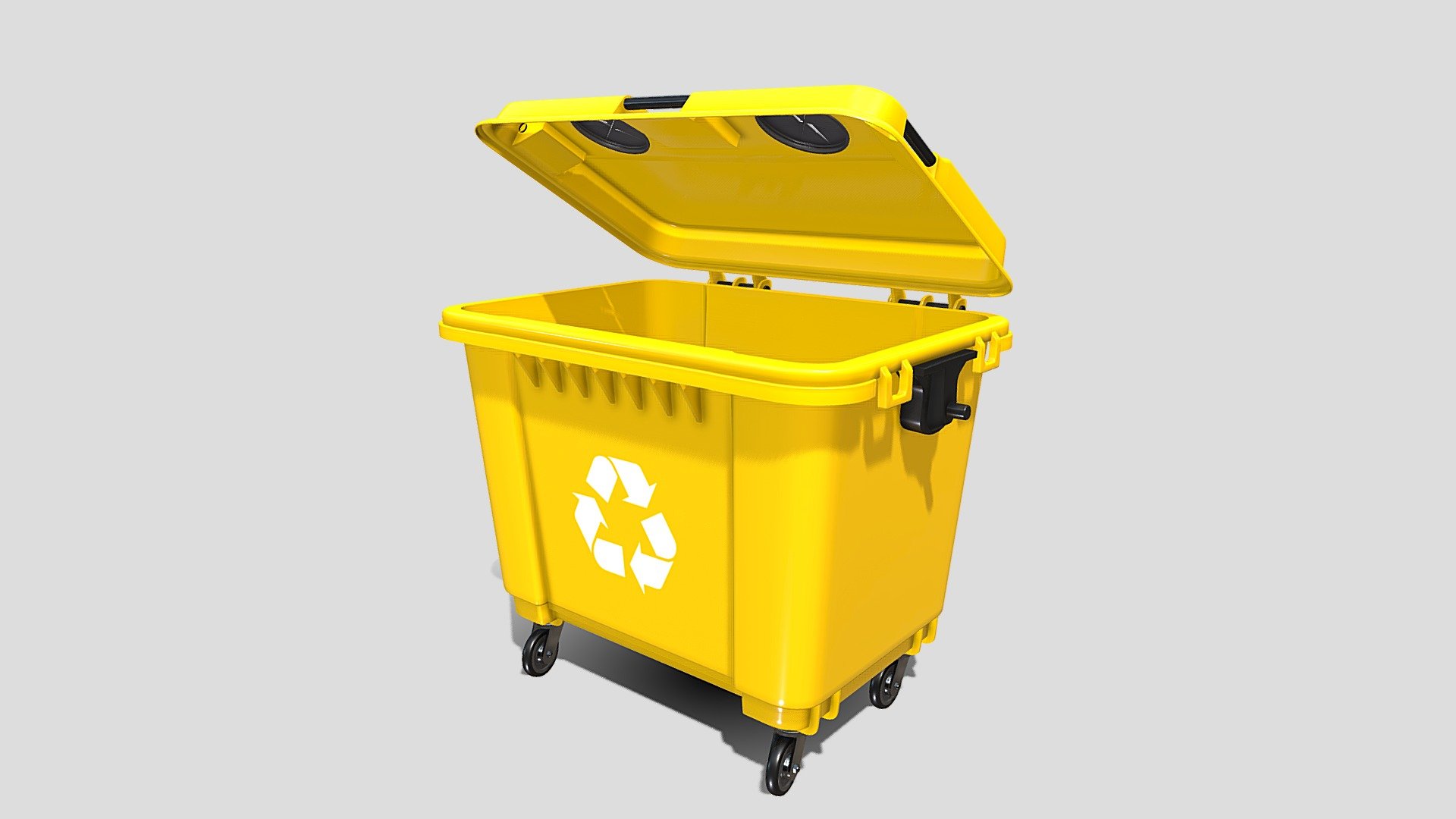 Dumpster v3 3d model