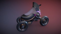 Sci-Fi Futuristic Rollerskate