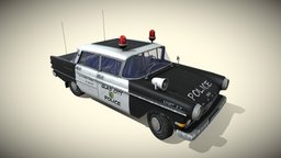 Police Car Stylized