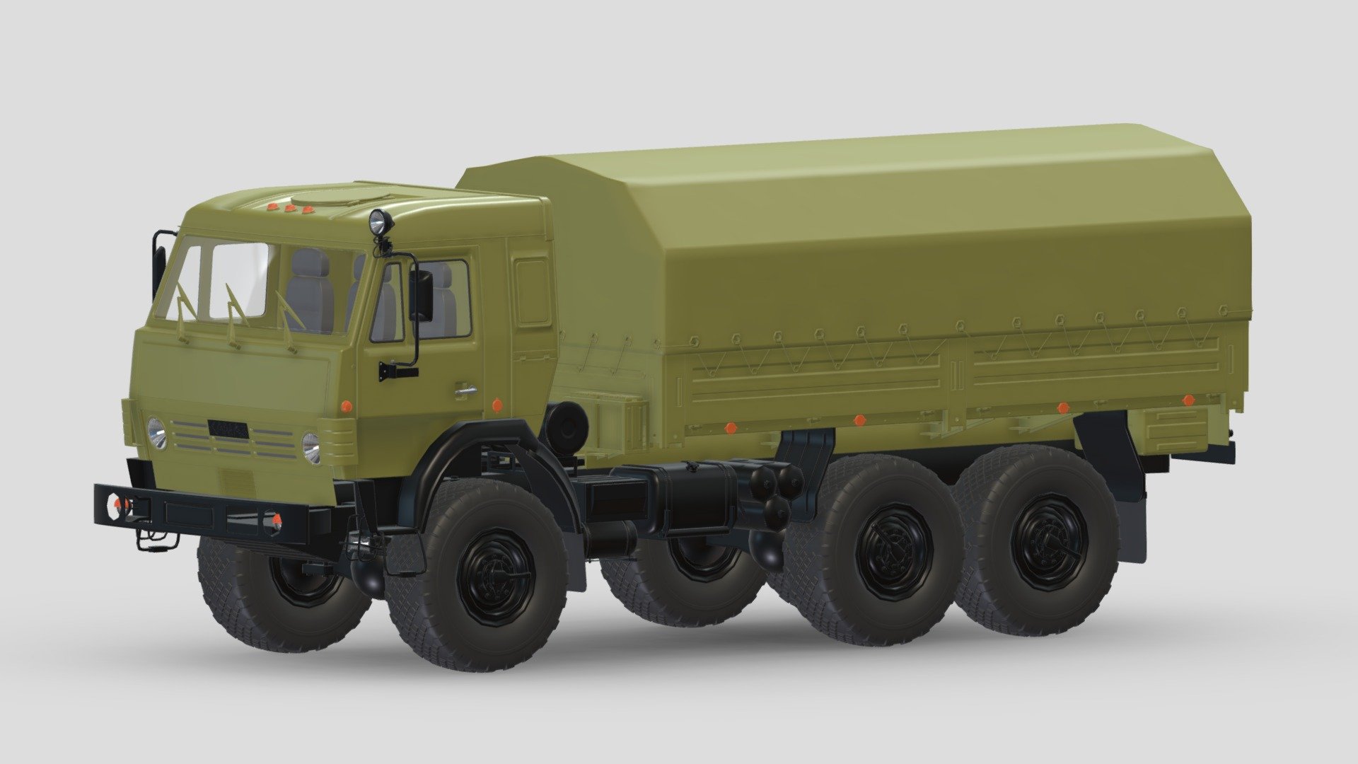 KamAZ-5350 3d model