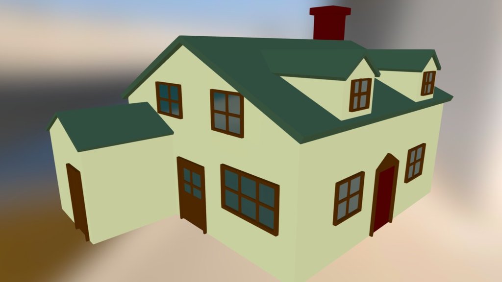 Family Guy House 3d model