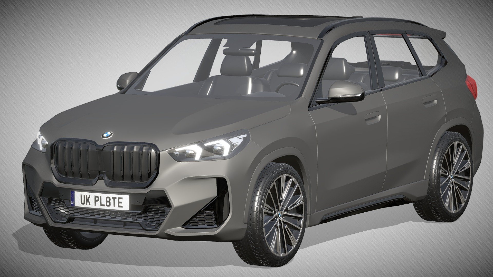 BMW X1 M Sportpaket 2022 3d model