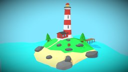 Lowpoly Lighthouse