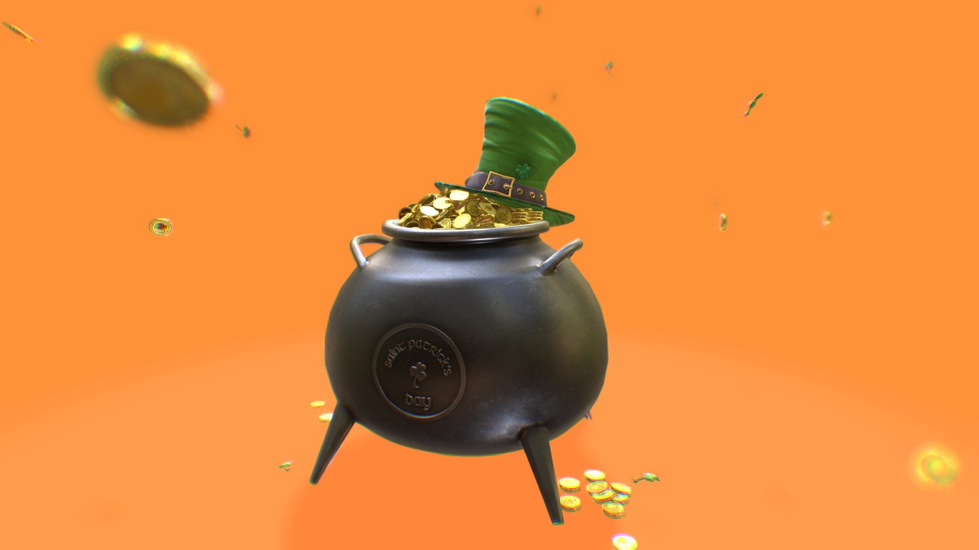 Saint Patrick`s Day 3d model