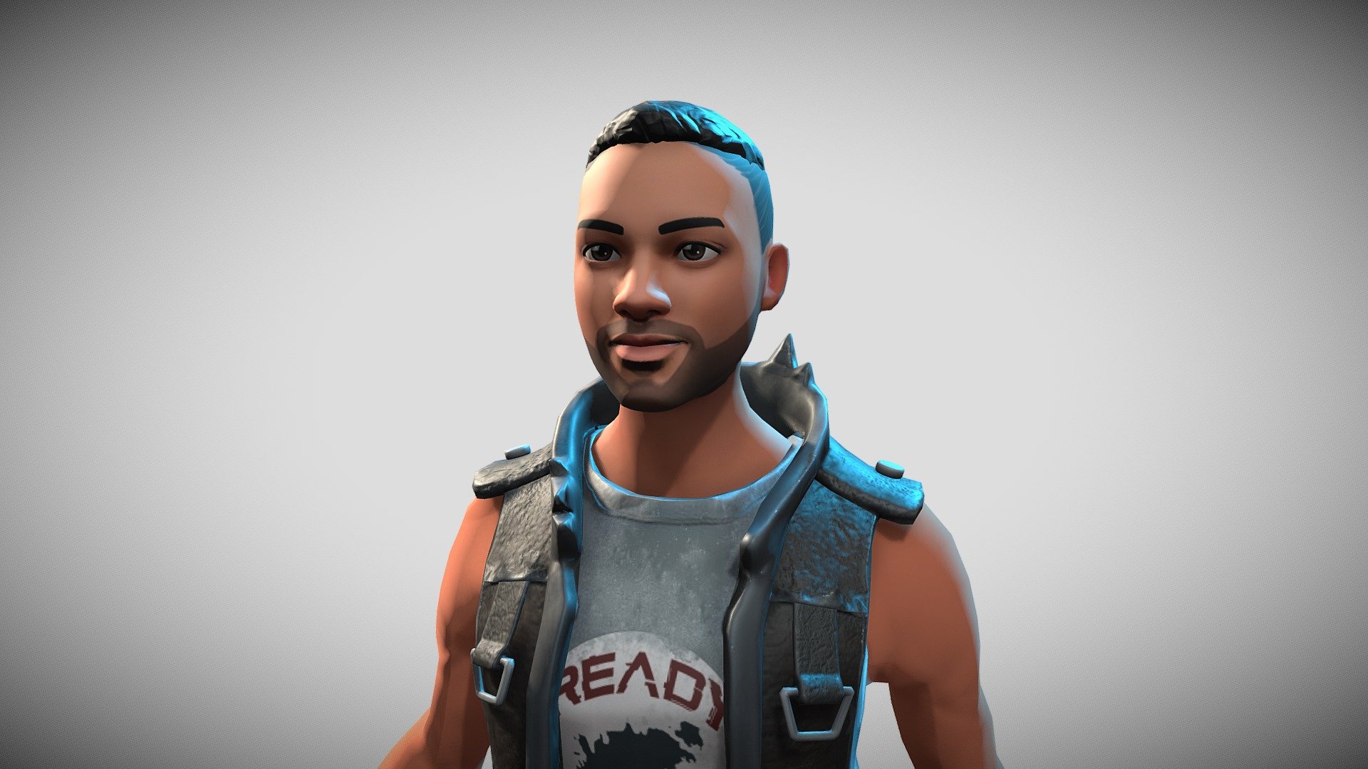 Will Smith. Ready Player Me full-body avatar 3d model