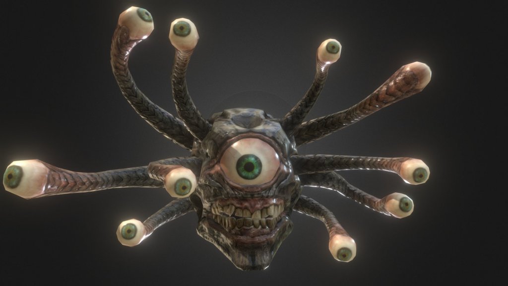 Greece Boss Undead Eye 3d model