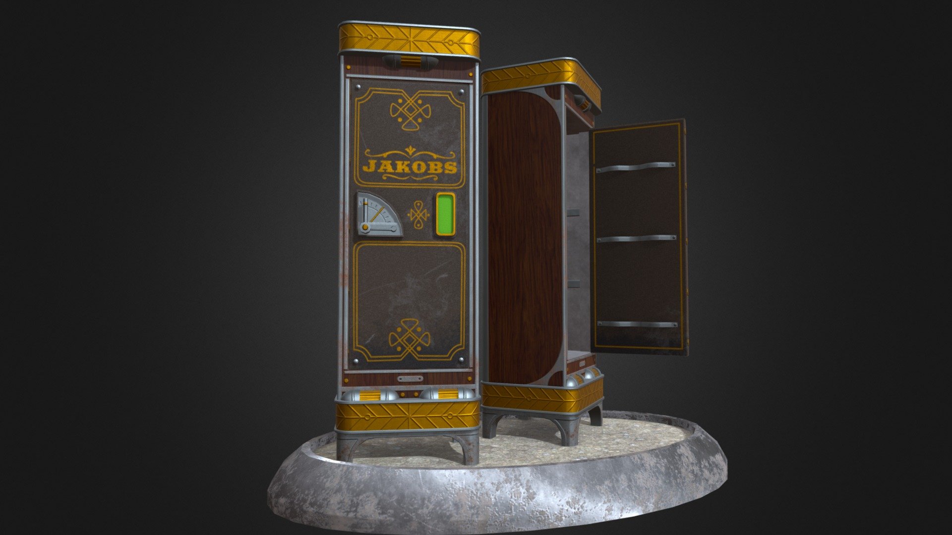 Borderlands 3 Jakobs safe 3d model