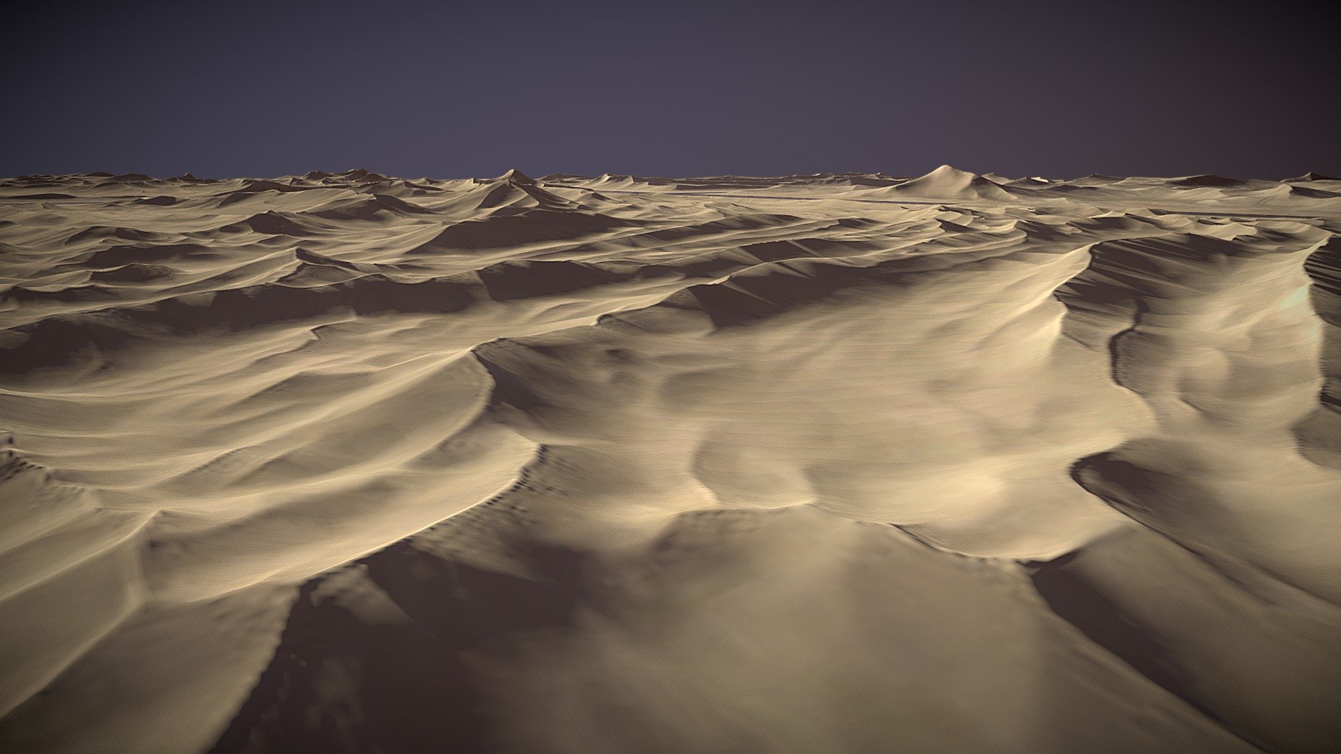 Dunes 3d model