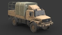 War Vehicle 3D Low-Poly # 4