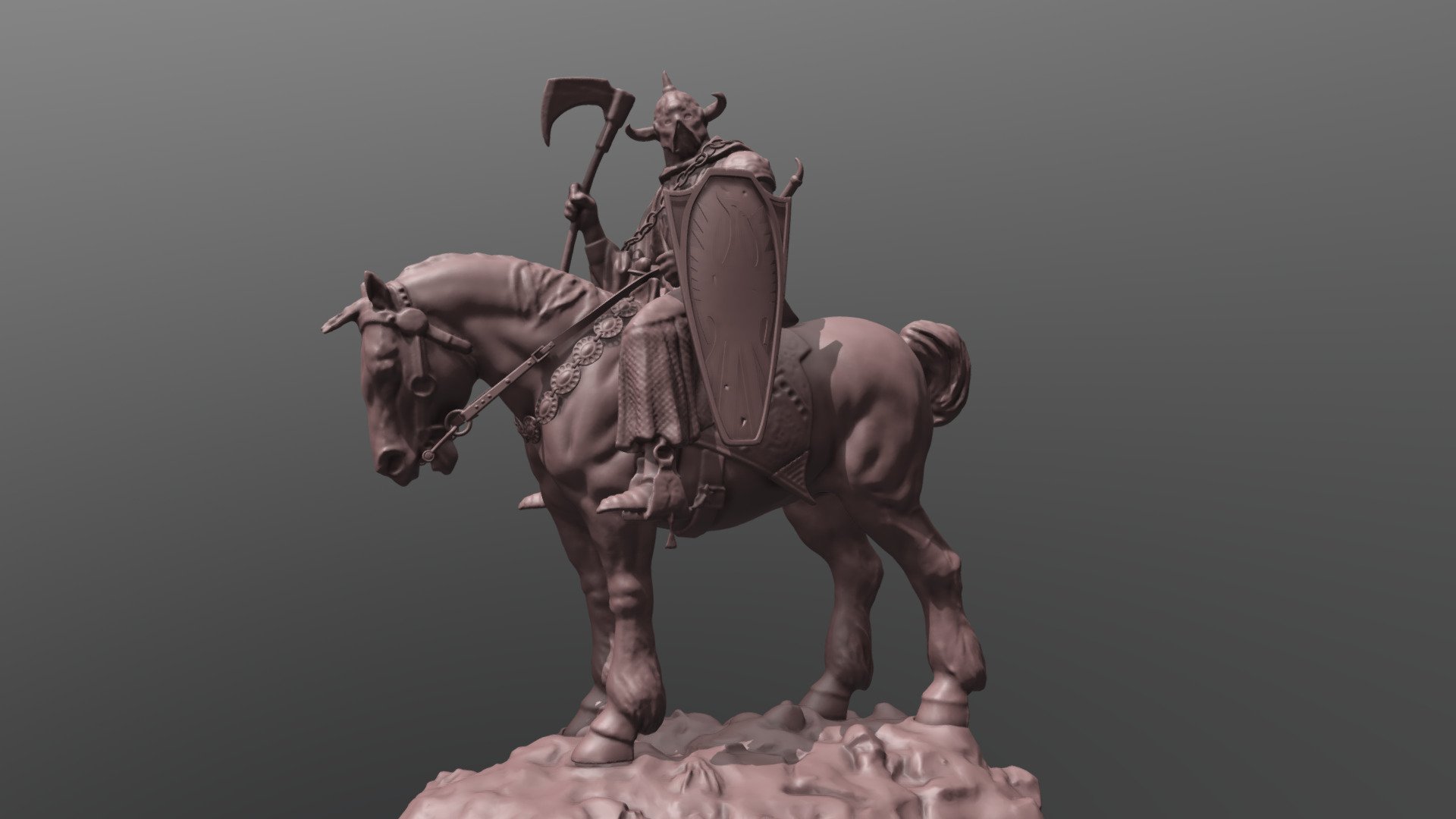 Frazettas Death Dealer 3d model