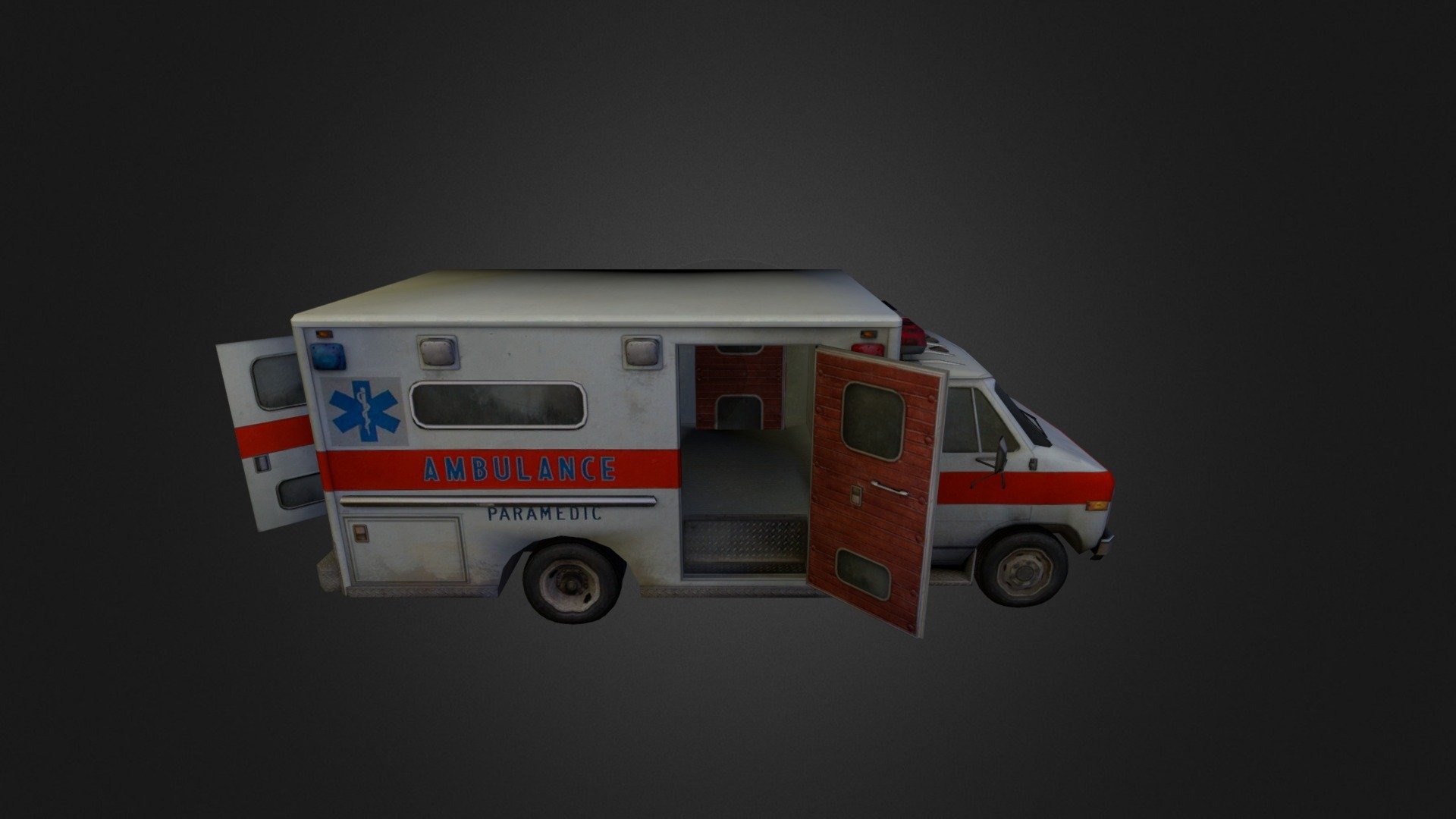 Ambulance car 3d model