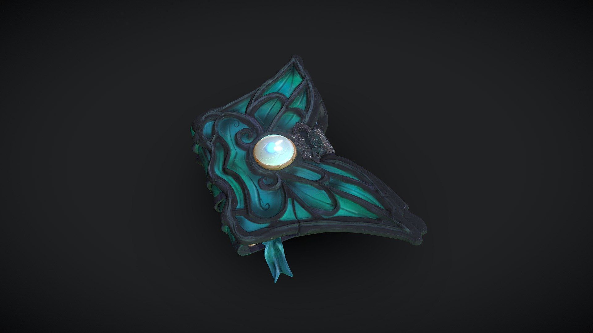 Fairy Tome 3d model