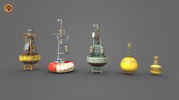 5 Ocean Buoys Collection