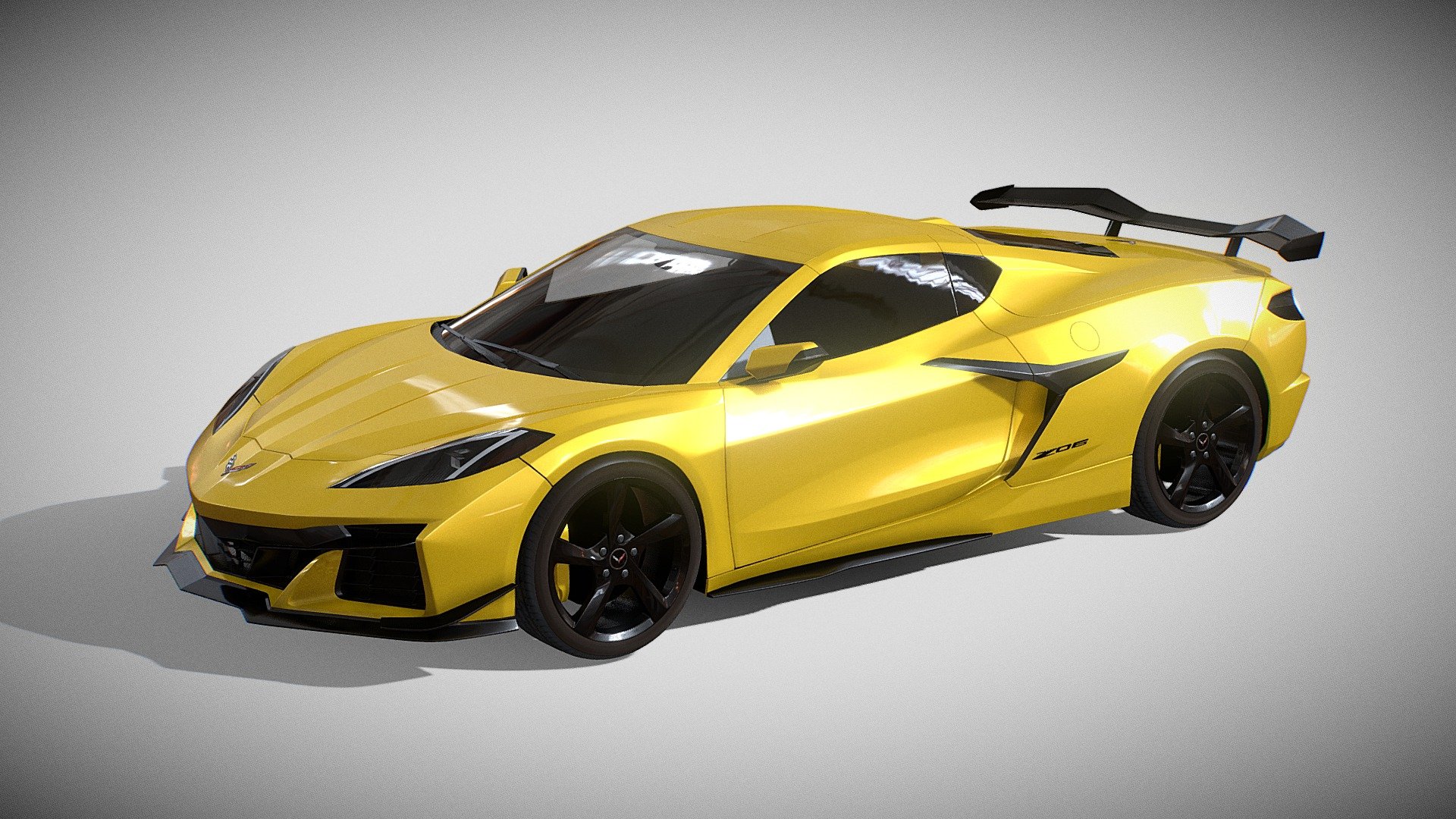 Chevrolet Corvette Z06 2023 3d model