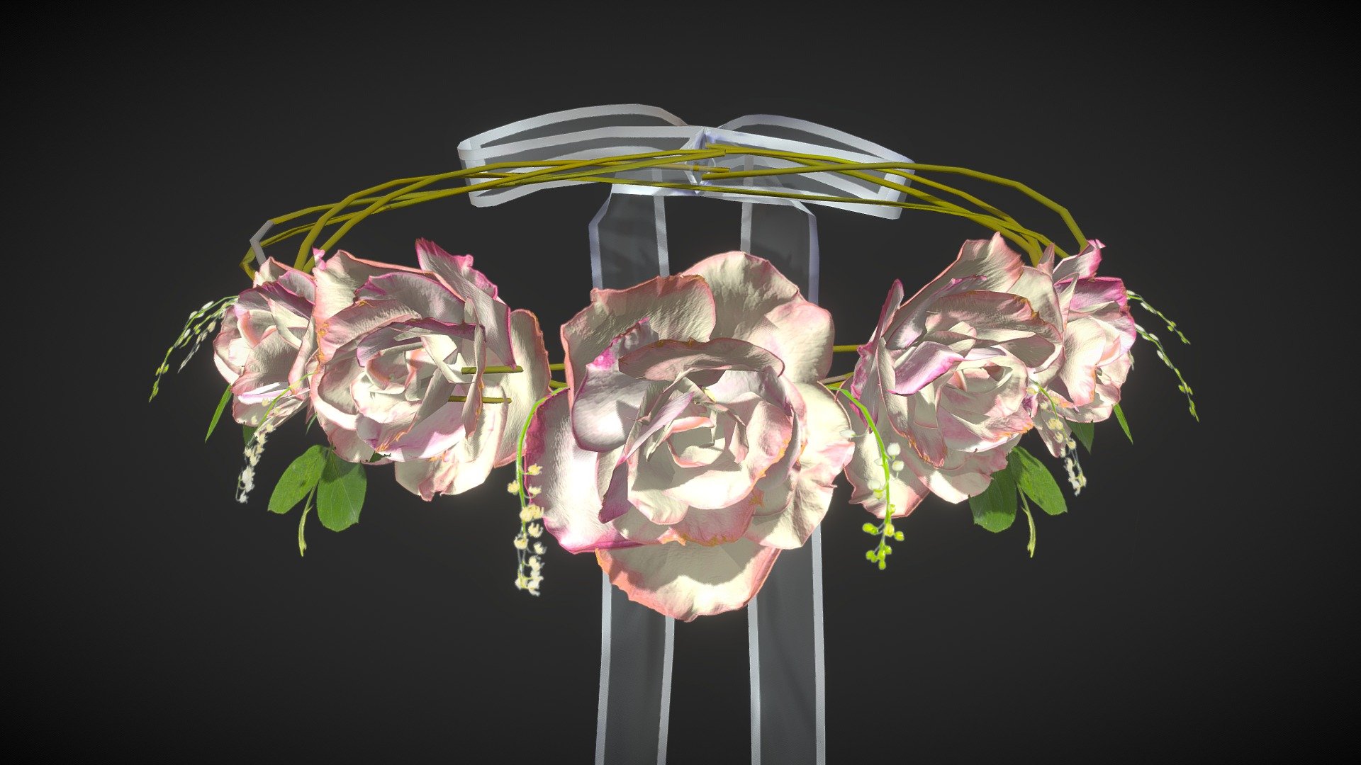 Flower Crown LP 3d model