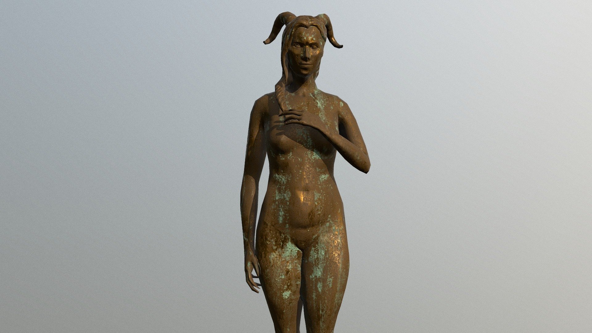 Statue of Lilith 3d model