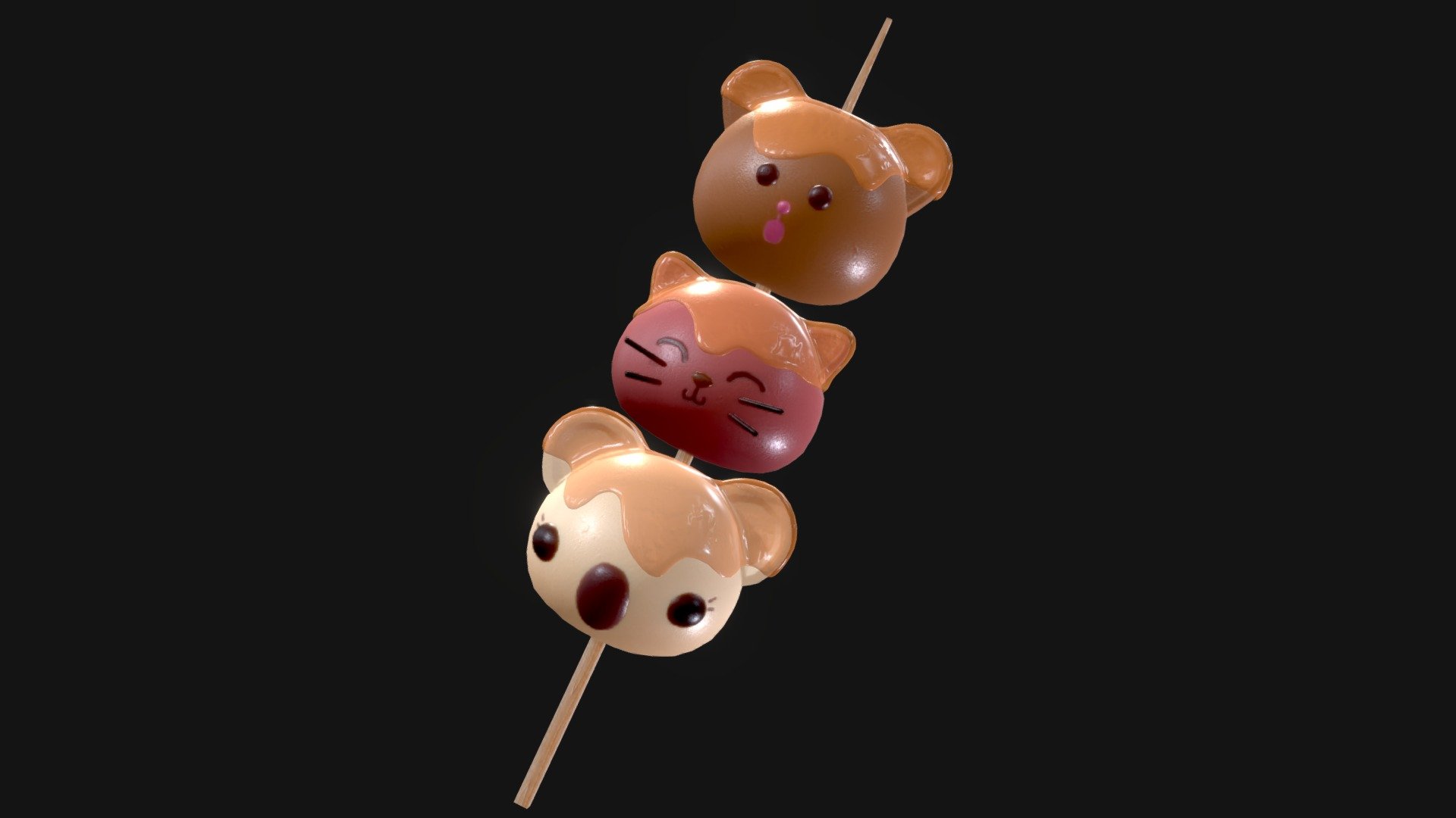 Snack 3d model