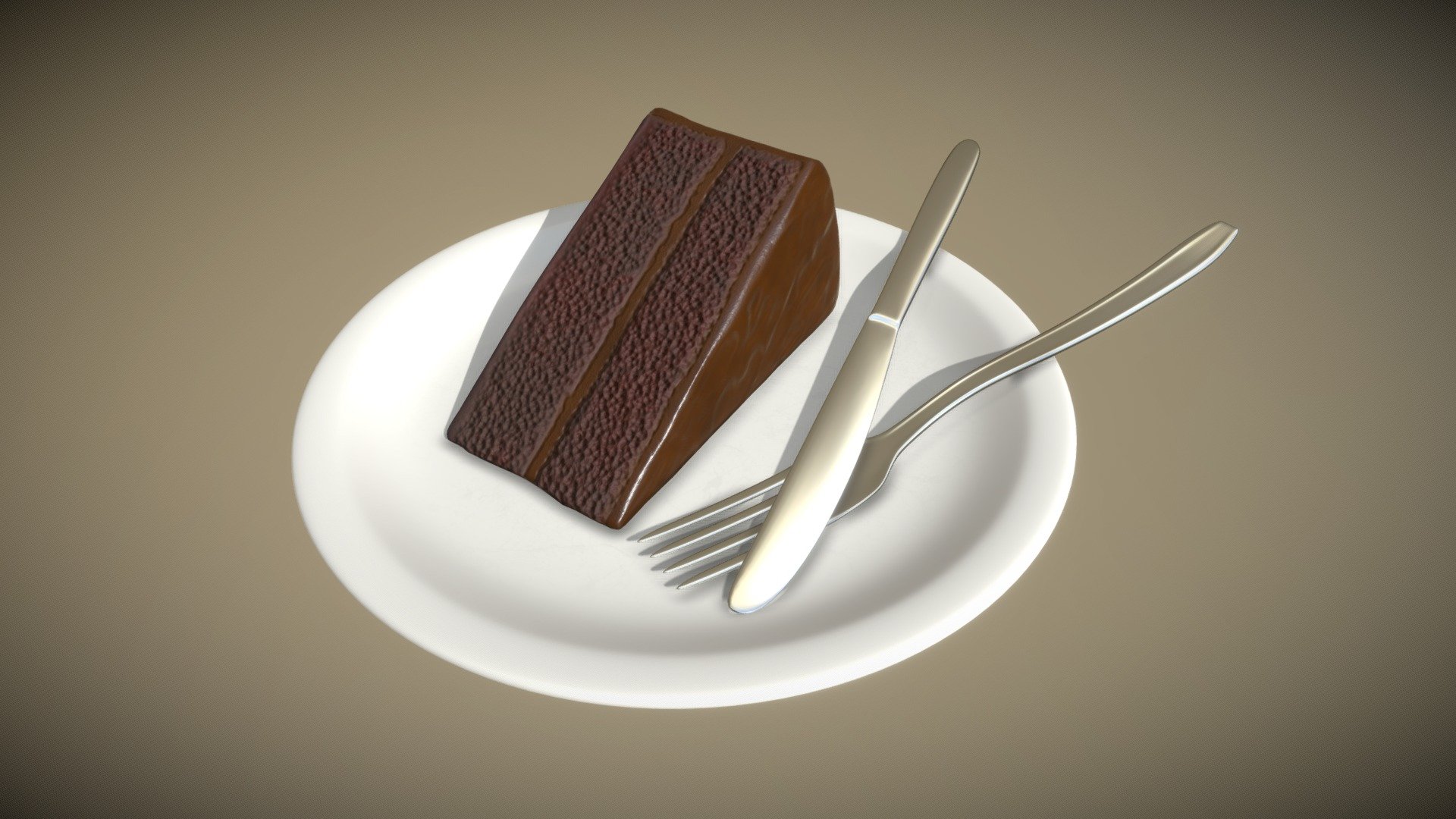 Cake 3d model