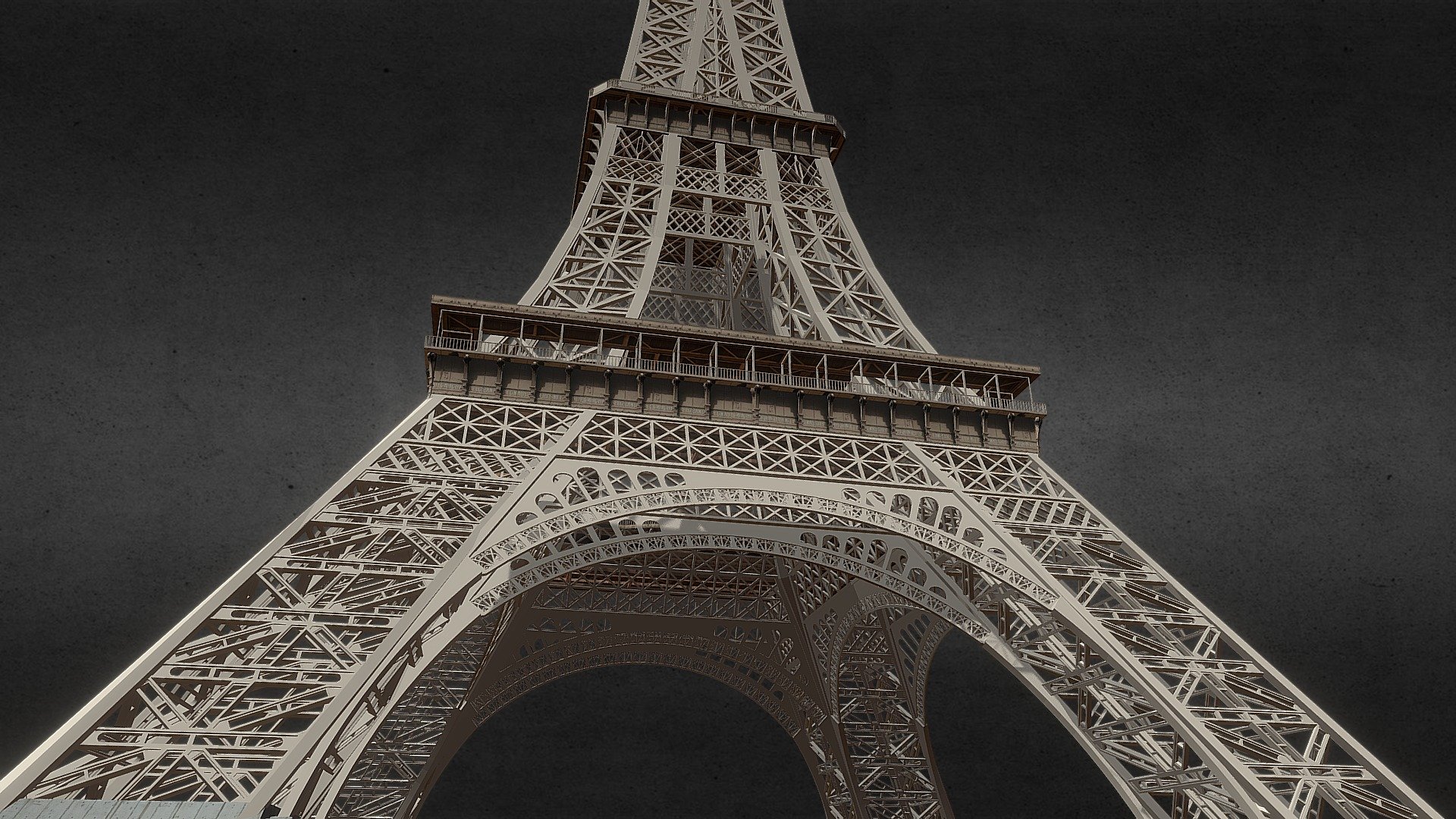 Torre Eiffel 3d model