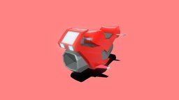 Low Poly Hover Bike