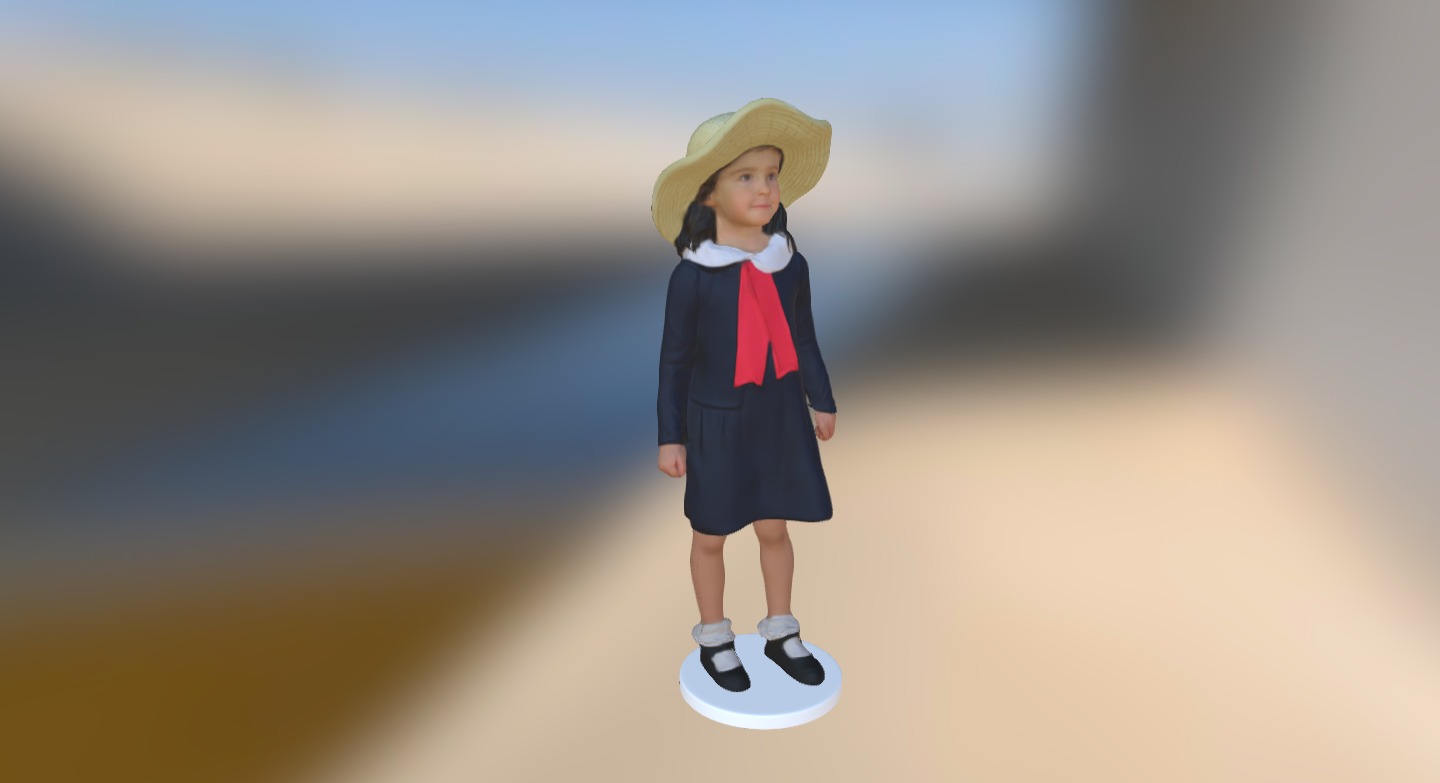 Madeline Halloween Costume 3d model