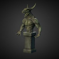 Raxus Statue