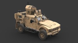 War Vehicle 3D Low-Poly # 6