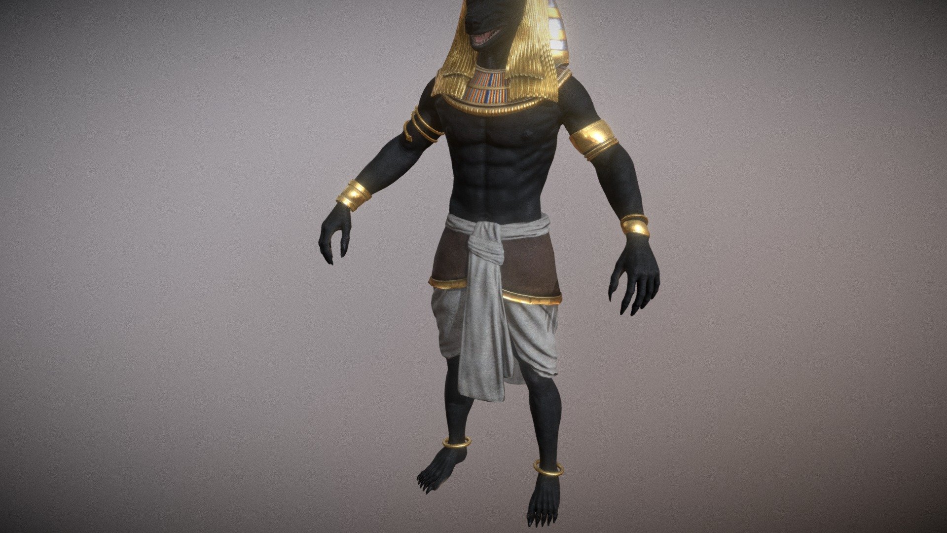 Anubis Pack PBR 3d model