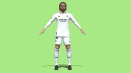 T-P Rigged Modric Real Madrid 2023