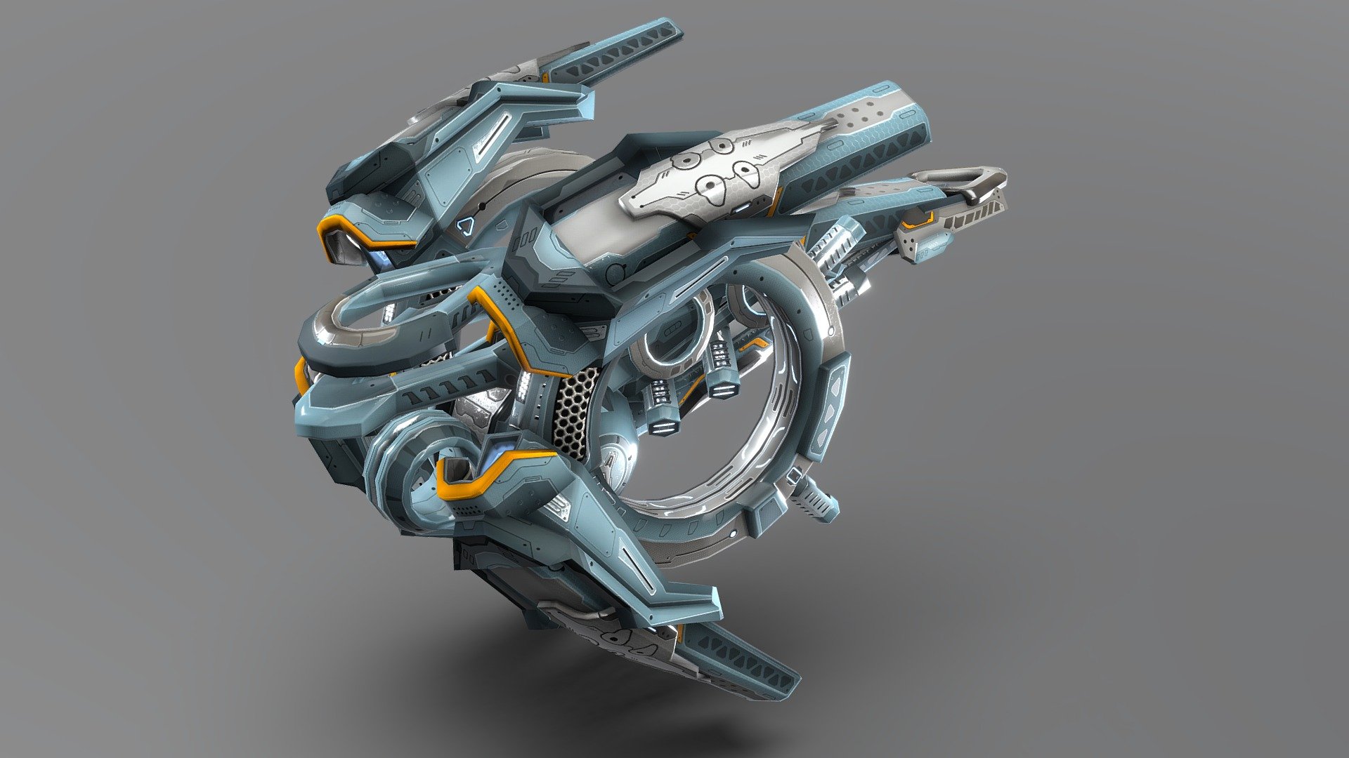 Drone V9 Cybertech 3d model