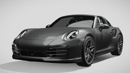 Porsche 911 Turbo S Targa 991 2016