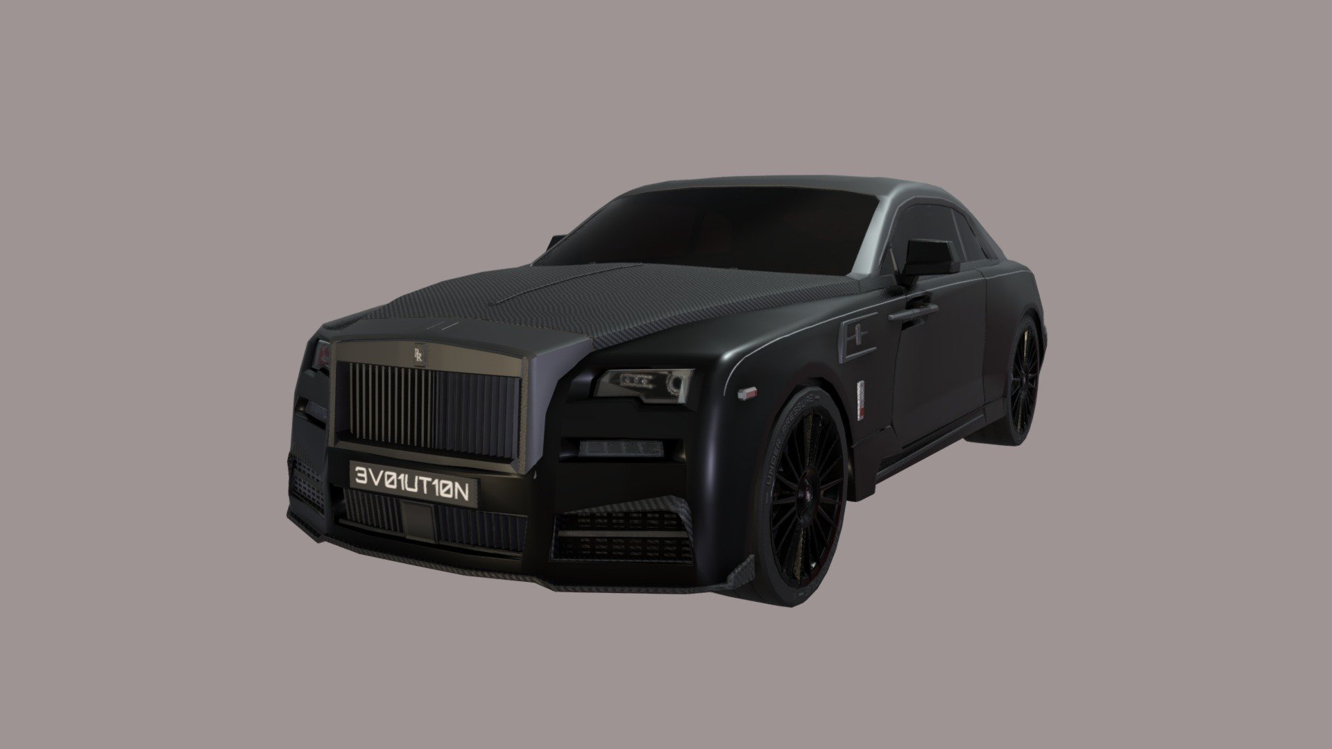 Rolls-Royce 2020 Mansory Wraith 3d model