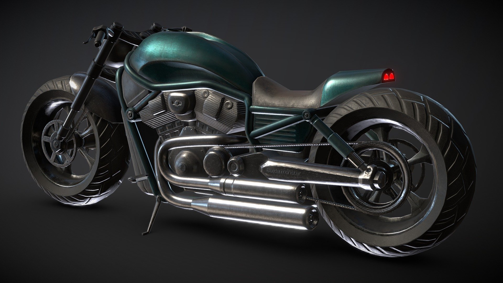 Motorbike 3d model