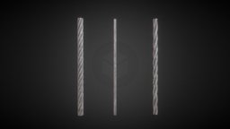 Tileable steel rope