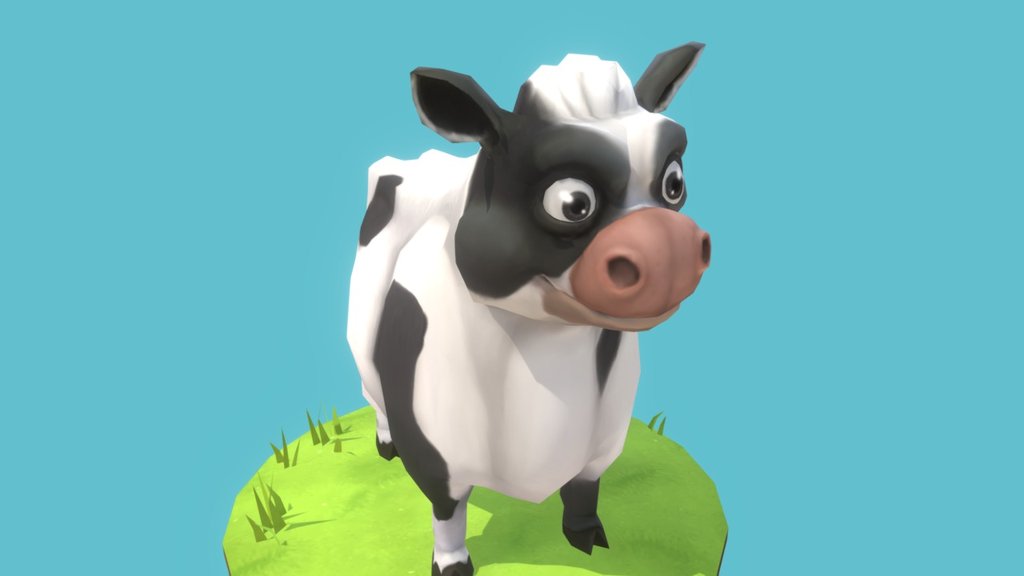 Cow 3d model