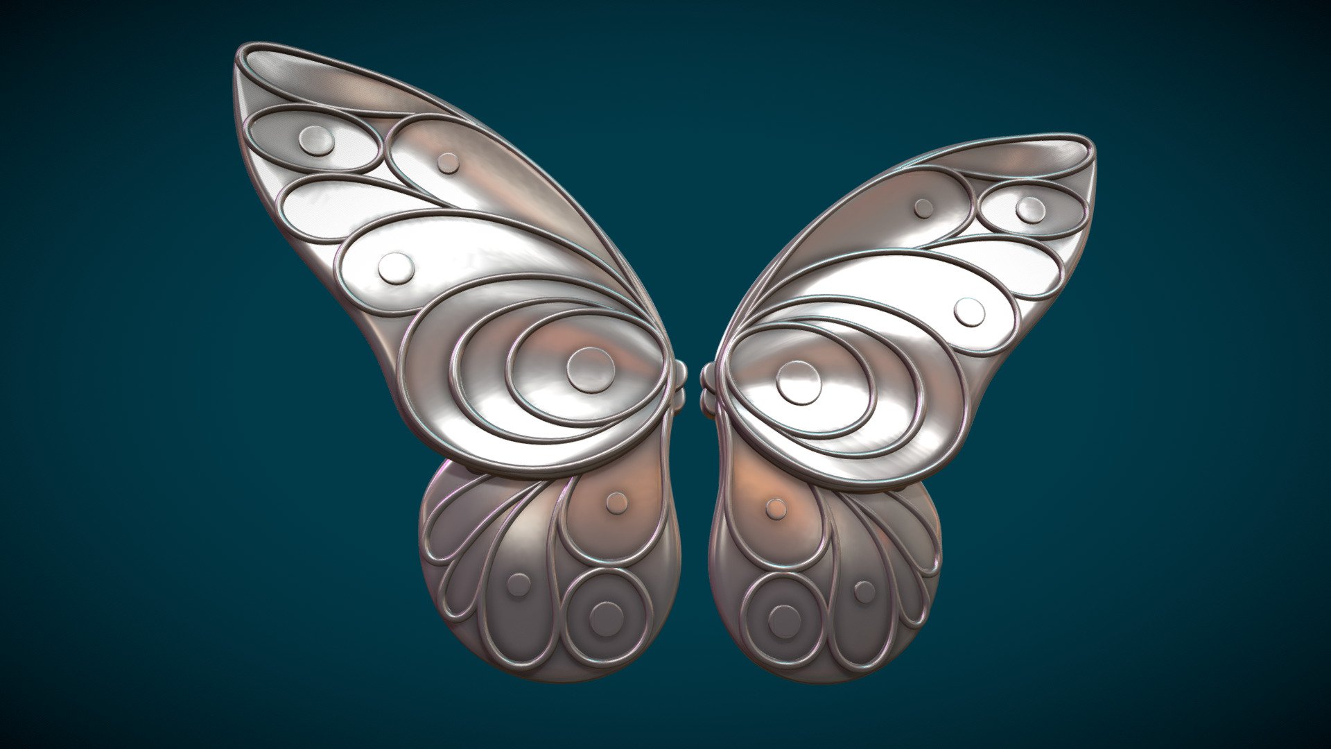 Butterfly Wings 3d model