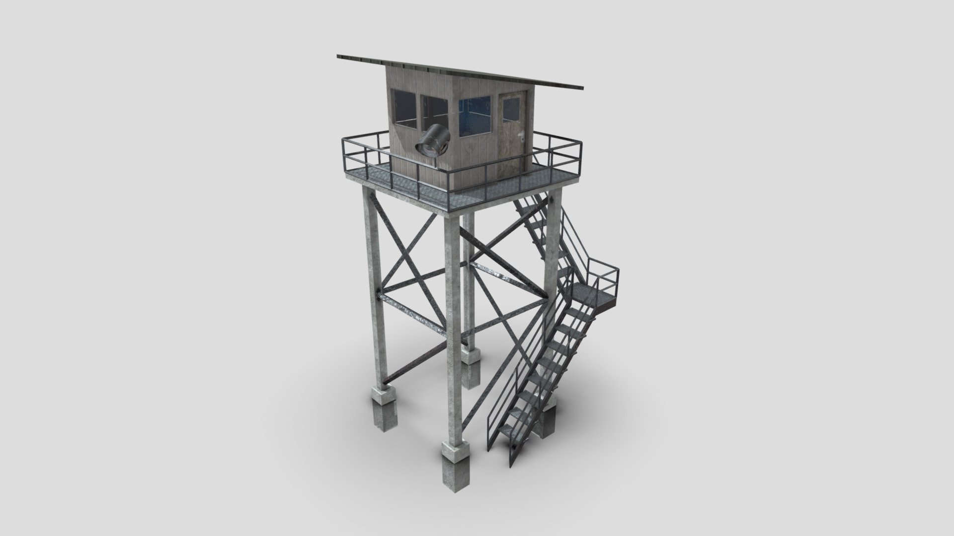 Guard Tower [Free Asset] 3d model