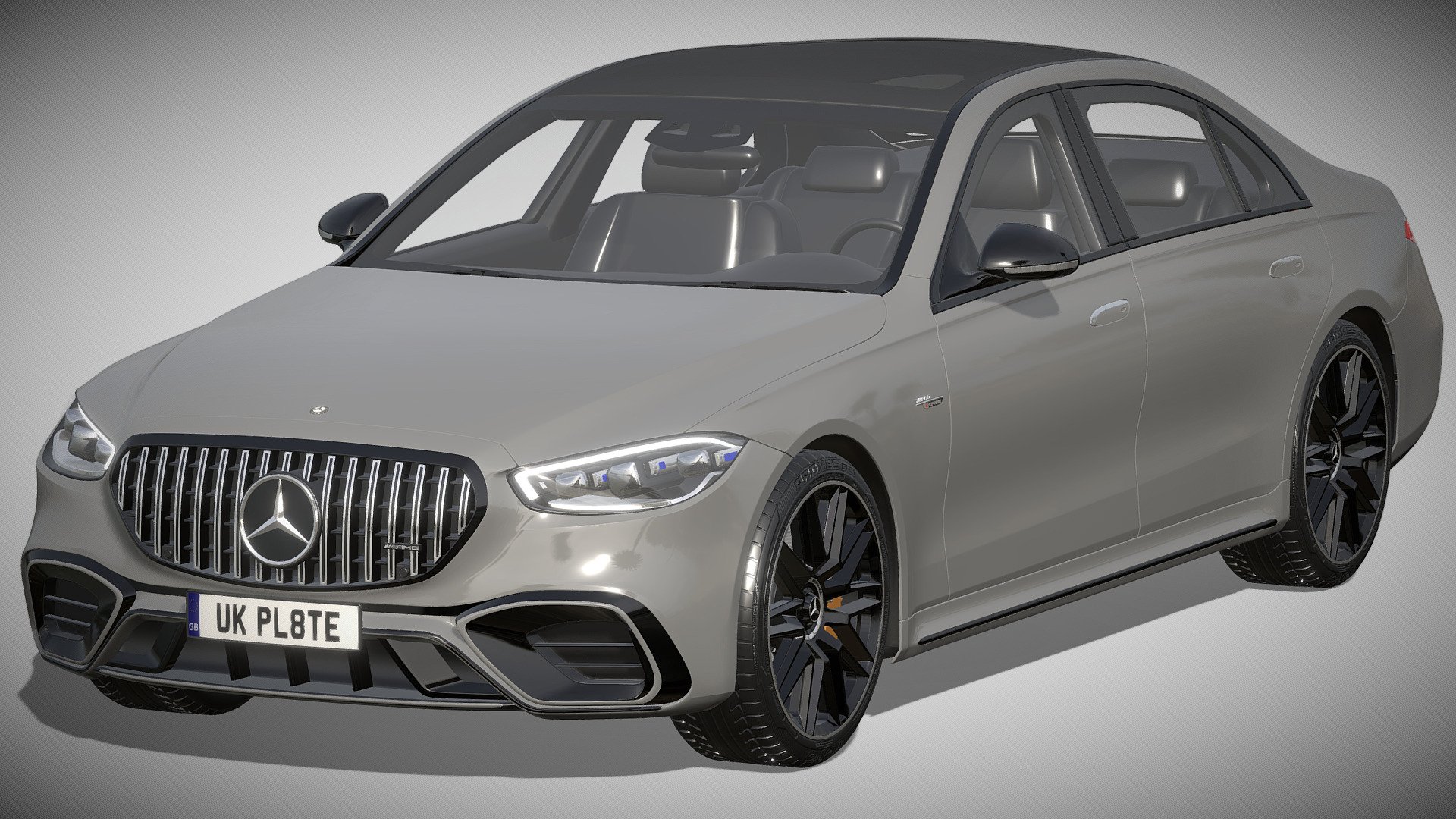 Mercedes-Benz S63 AMG E Performance 2023 3d model