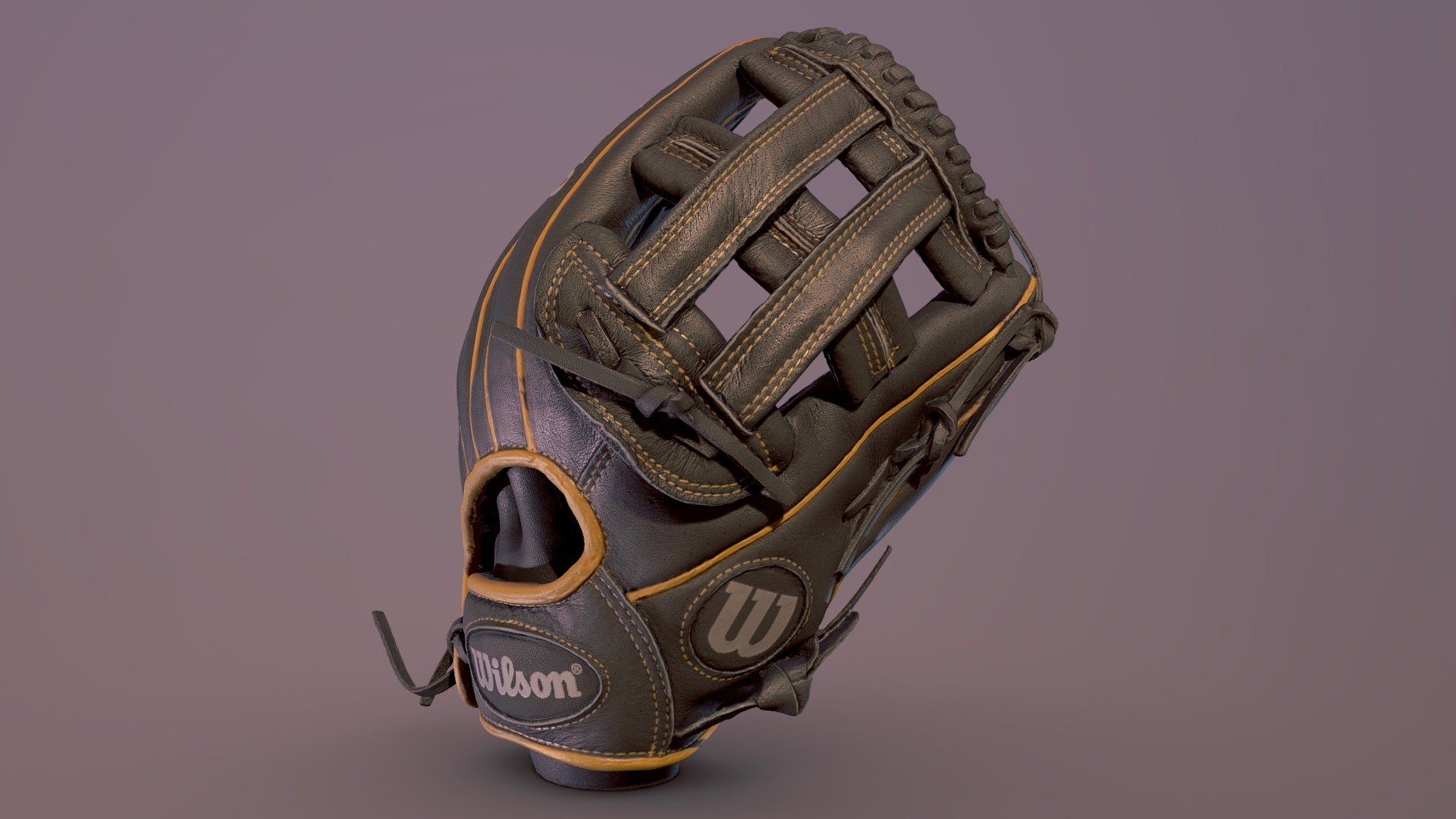 Wilson A450 Baseball Glove 3d model