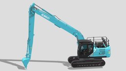 Kobelco SK210LC-10 Long Arm 15m