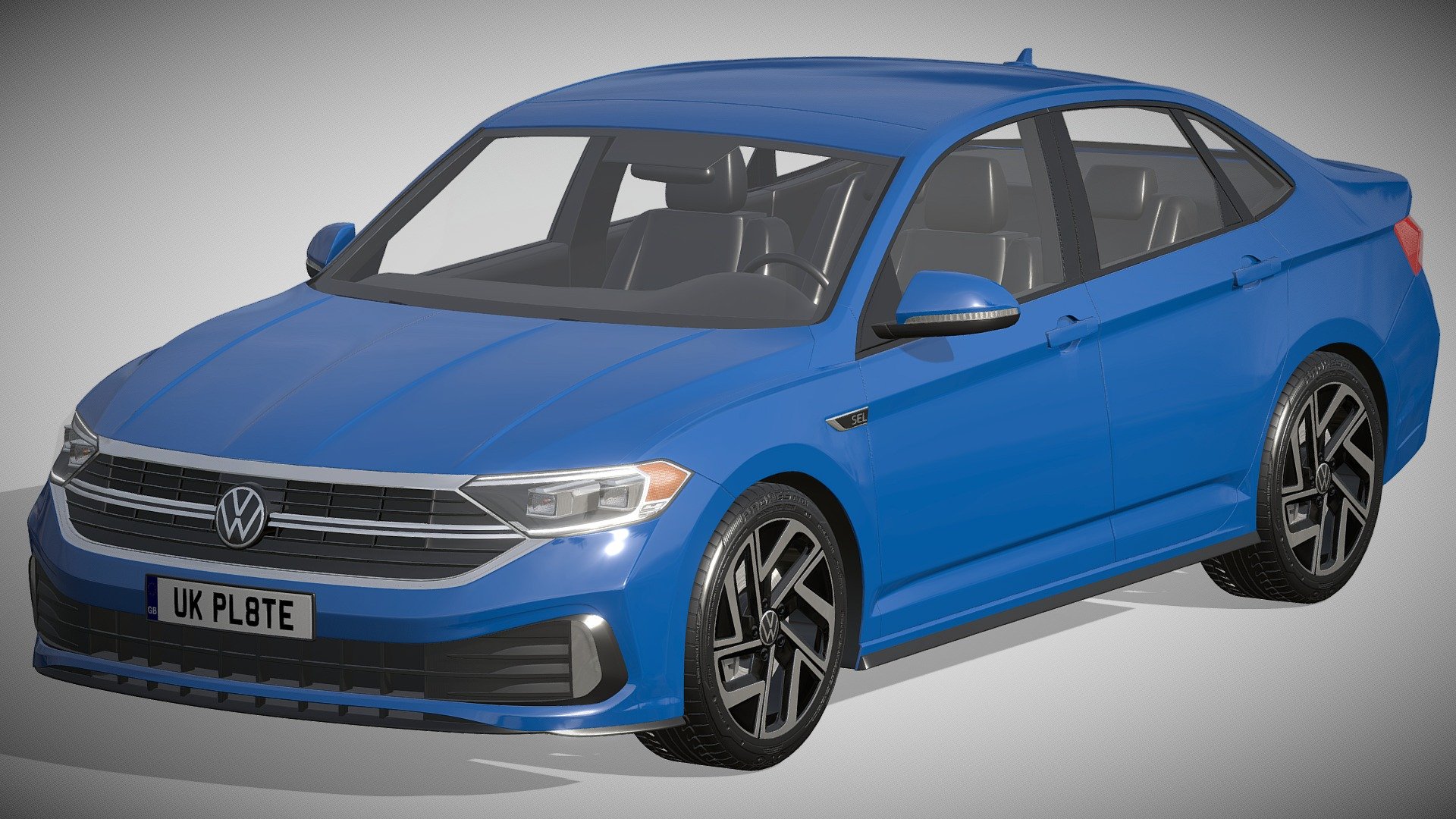 Volkswagen Jetta 2022 3d model