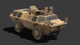 Tank Low-Poly # 4