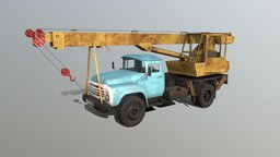 Zil-130 Truck Crane