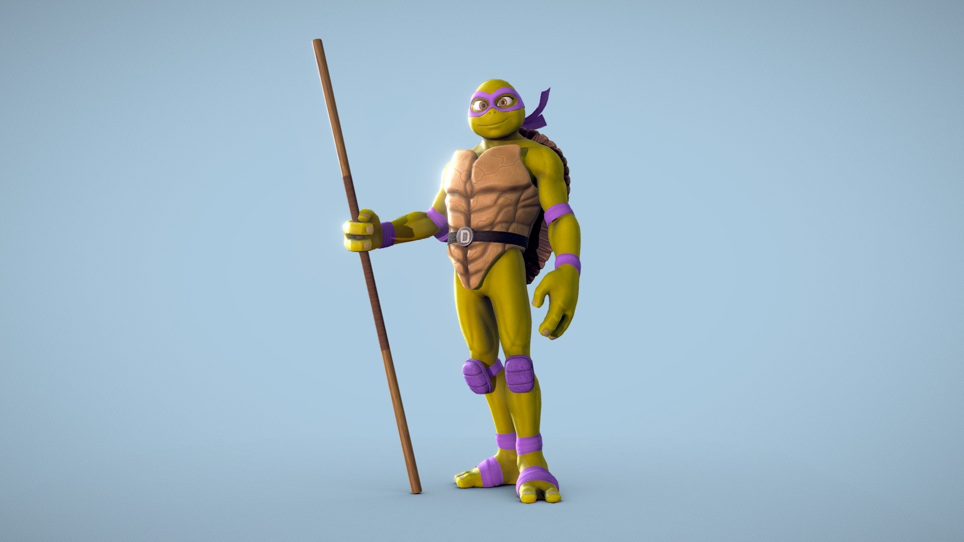 Donatello Ninja Turtle 3d model