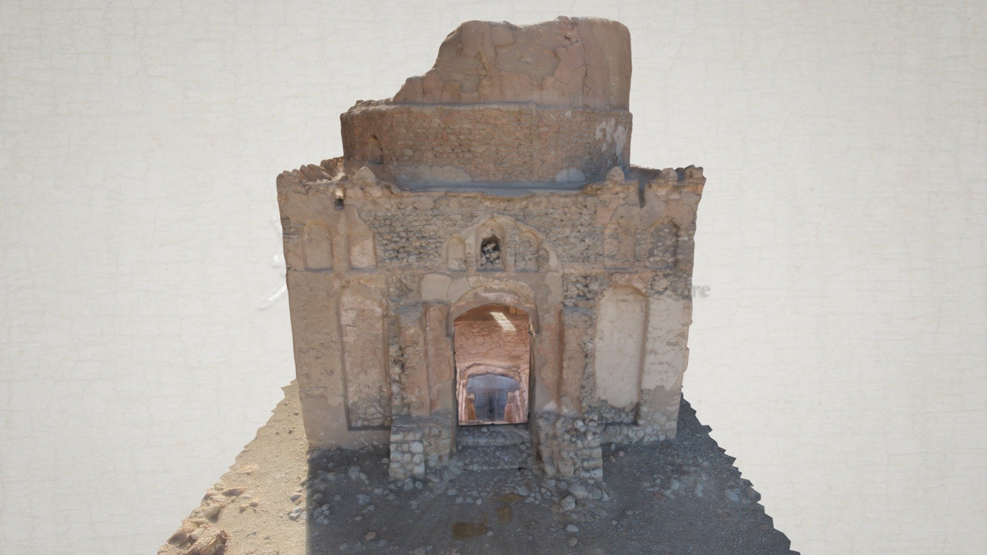 Bibi Maryam mausoleum 3d model