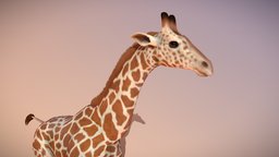 Animated giraffe