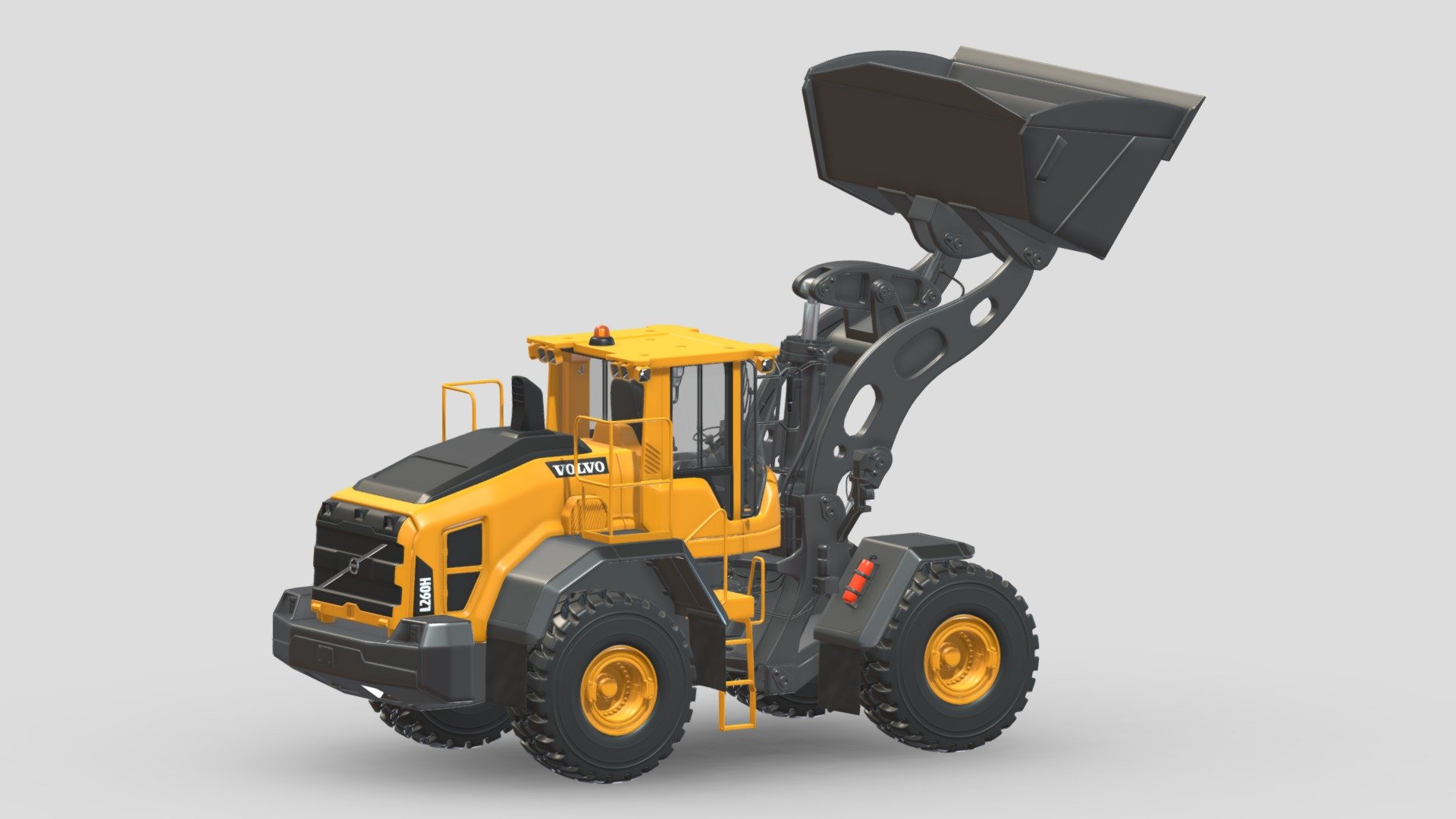 Volvo L260H 3d model