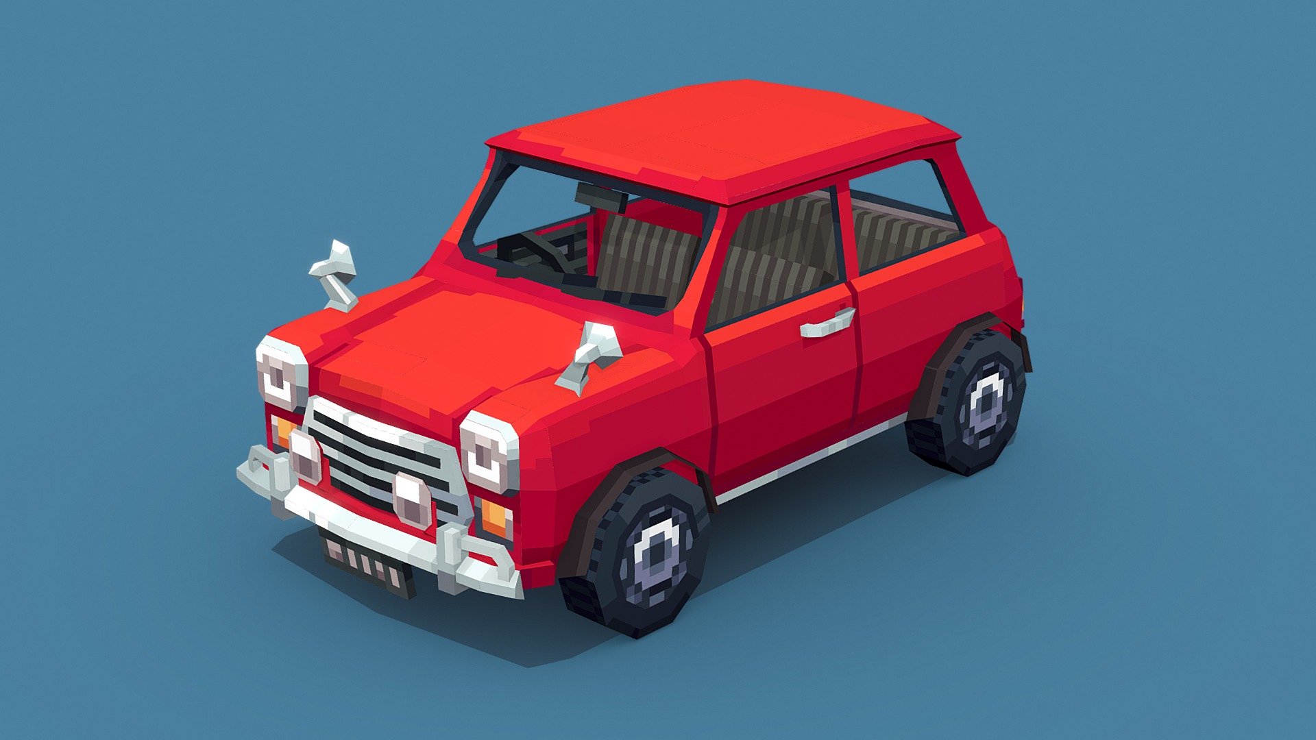 Classic Mini 3d model