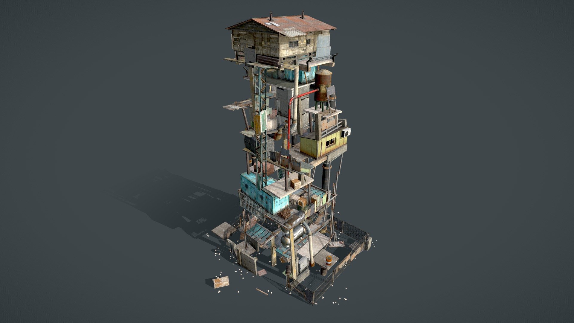 Outpost 3d model